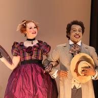 Mary Wiseman and Austin Smith in 'An Octoroon' 