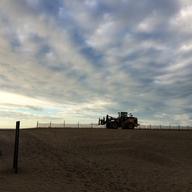 Construction continues at Rockaway Beach, three years since Sandy.