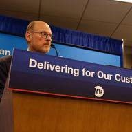 MTA Chairman Joe Lhota unveils his $800 million plan for fixing and updating the MTA.