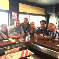 Cloyd Edralin, second from right, pictured here with his wife and four children, was detained as part of an ICE operation in New Jersey that netted green card holders.
