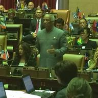 Charles Barron in the Assembly Chamber on June 7, 2016