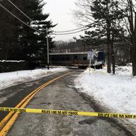 A MetroNorth train struck a car, killing six including the driver of a vehicle that was stopped on the tracks.