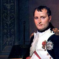 Napoleon Bonaparte in the uniform of Colonel of Chasseurs of the Imperial Guard 