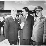 James Byrnes with Andrei Gromyko and Andrei Vishinsky, July 15, 1945.