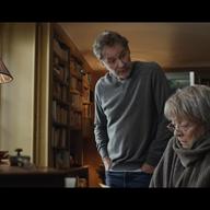 Kevin Kline as Mathias Gold and Maggie Smith as Mathilde Girard in 'My Old Lady.'