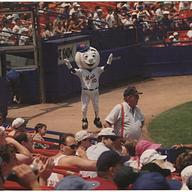 AJ  Mass as Mr. Met.