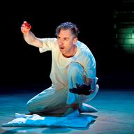 Alan Cumming stars in 'Macbeth' at the Ethel Barrymore Theater. www.macbethonbroadway.com