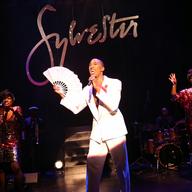 Pictured: Anastacia McCleskey, Anthony Wayne and Jacqueline B. Arnold in “Mighty Real: A Fabulous Sylvester Musical” 