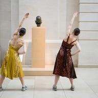 Monica Bill Barnes and Anna Bass at the Met