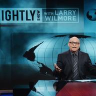 Host Larry Wilmore appears on the debut episode of Comedy Central's 'The Nightly Show with Larry Wilmore' at The Nightly Show Studios on January 19, 2015 in New York City.