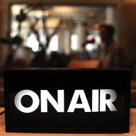 WNYC On Air in the studio