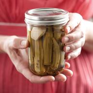 Pickled okra