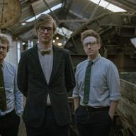 Public Service Broadcasting: (From L)  Wrigglesworth, J Willgoose, Esq, JFAbraham
