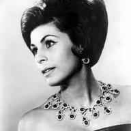 1974 publicity photo of soprano Roberta Peters.