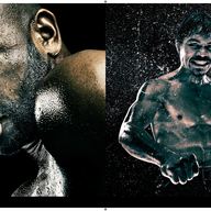 Roy Jones, Jr. and Manny Pacquiao, featured in Howard Schatz's anthology