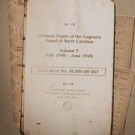 Screen Shot Eugenics Paper  (reprinted with permission from Nick Bogert).