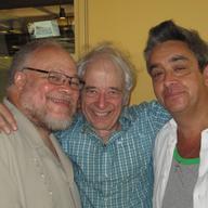 Stephen McKinley Henderson, Austin Pendleton, and Stephen Adly Guirgis at WNYC 