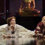 Kelli O'Hara and Ken Watanabe in a scene from Lincoln Center Theater's production of Rodgers & Hammerstein's 'The King and I'