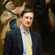 Walter Liedtke in the European Paintings Galleries at the Met
