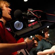Adult Jazz performs in the Soundcheck studio.