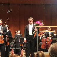 Alan Gilbert at his final concert at the New York Philharmonic, June 2017.