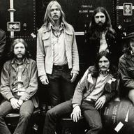 The original Allman Brothers Band, as pictured on the cover of 1971's 'Live At The Fillmore East'