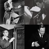 Copland, Foss and Fine licensed for use only on NEH-funded Annotations blog. Bernstein is from LOC and ok to use anywhere.