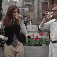 Woody Allen and Diane Keaton in 'Annie Hall'