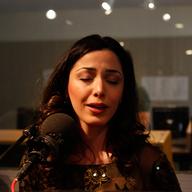 Bahar Movahed performs in the Soundcheck studio.