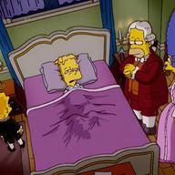 Bart Simpson as Mozart in 'Margical History Tour' on The Simpsons