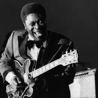 B.B. King performs at the Newport Jazz Festival in July 1972.
