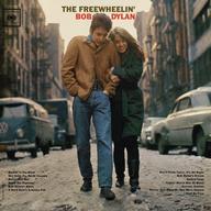 The album cover to 'The Freewheelin' Bob Dylan.'