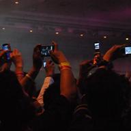 Smartphones at the concert