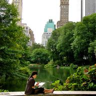 Central Park reader