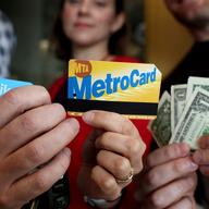 Transportation options in New York City: Citibike, MTA, cash for taxi.