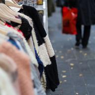 clothing rack sweaters