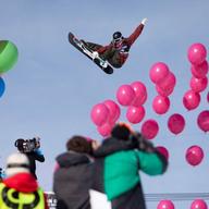 From 'The Crash Reel': Kevin Pearce at Burton European Open 2009 in Switzerland snowboarding