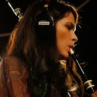 Cristina Pato performs in the Soundcheck studio.