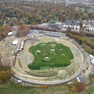 The $3.5 billion Croton Water Filtration Plant in the Bronx began operating in May. A golf course is being built on top.