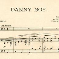 The emblematic Irish ballad was written by Fred Weatherly, a British man from Bath. 