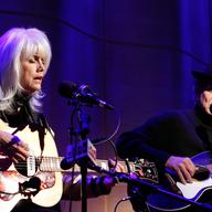 Emmylou Harris and Rodney Crowell perform on Soundcheck in the Greene Space at WNYC.