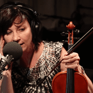 Eszter Balint performs in the Soundcheck studio.