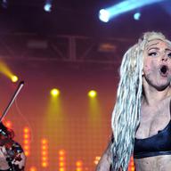 Lady Gaga performs at the Doritos #BoldStage at Stubb's Bar-B-Q on March 13, 2014 at SXSW.