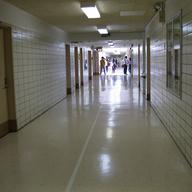 School Hallway