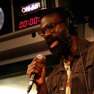 Tunde Adebimpe performs with Higgins Waterproof Black Magic Band in the Soundcheck studio.