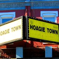 philadelphia hoagie town sign