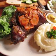 Roasted Hocks In Beer at Krolewskie Jadlo.