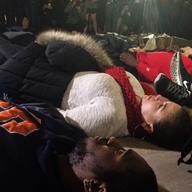 Protesters stage a die-in at Grand Central Terminal following a Grand Jury decision not to indict an officer in the death of Eric Garner.