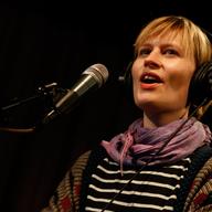 Jenny Hval performs in the Soundcheck studio.