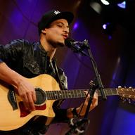 Jose James performs in the Greene Space at WNYC.